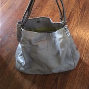 Leather Coach bag